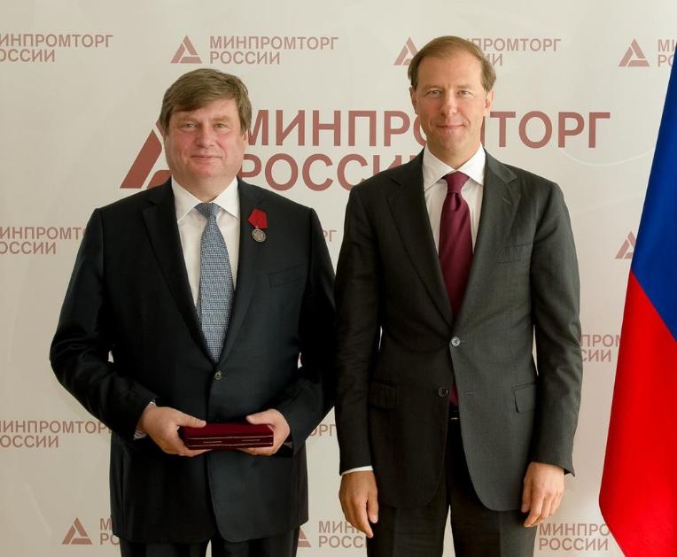 Генеральный директор НИЦ «Институт им. Н.Е. Жуковского» Андрей Дутов награжден медалью ордена «За заслуги перед Отечеством» II степени