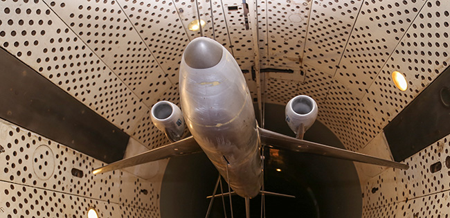 Модель самолета SSJ-NEW с двигателями ПД-8 прошла аэродинамические испытания в ЦАГИ
